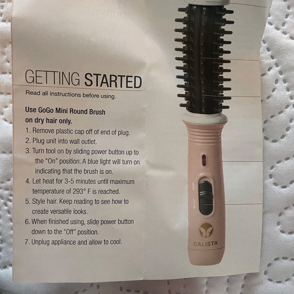 BUNDLE OF 3 ITEMS: KENRA BOOSTING SPRAY FOAM #17, STYLING BRUSH & CURLING WAND - Picture 3 of 11